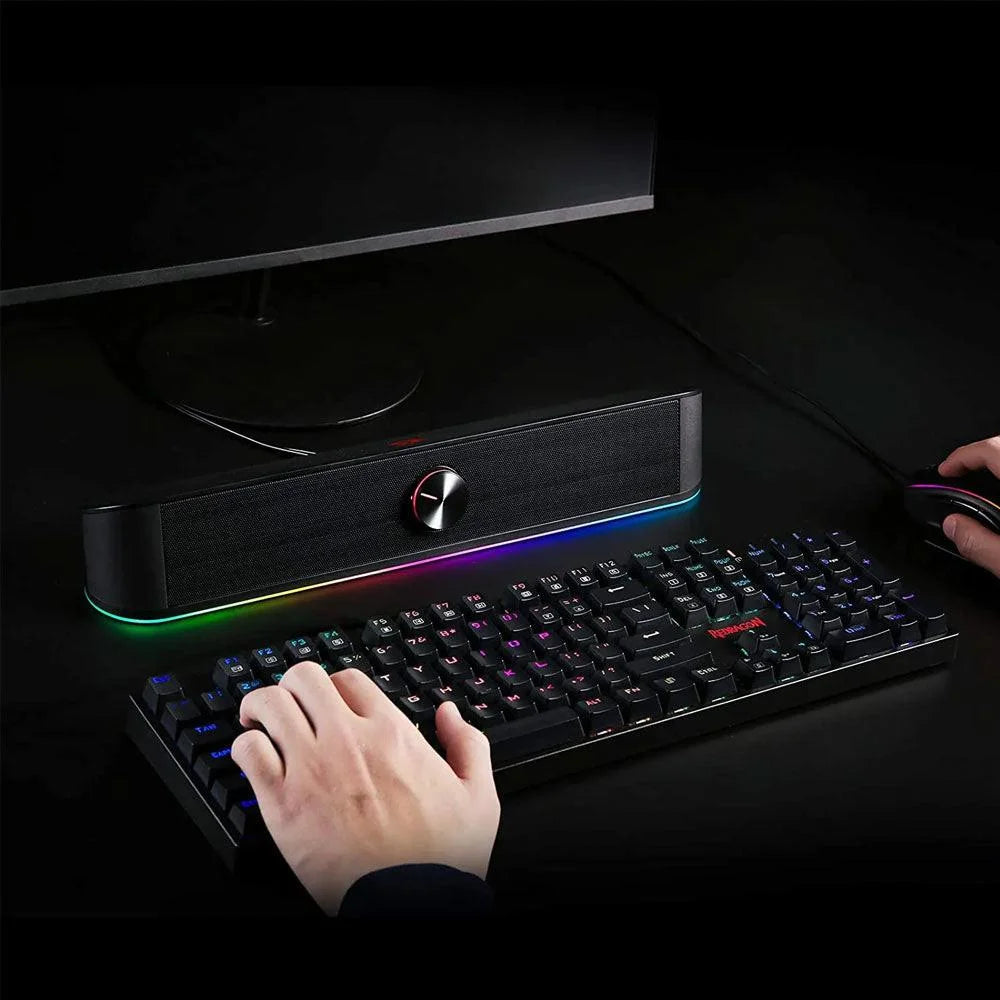 Redragon gs560 adiemus soundbar – premium audio experience for gamers - audio | speakers