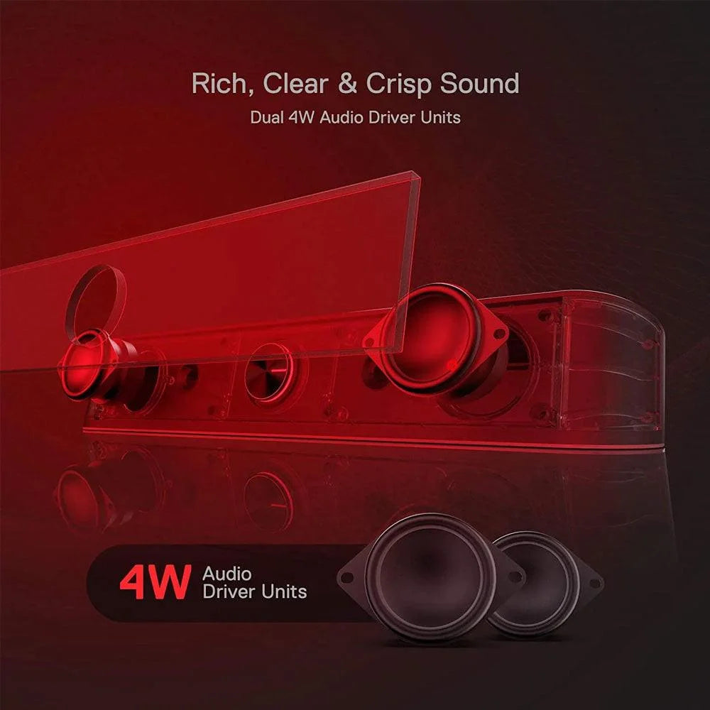 Redragon gs560 adiemus soundbar – premium audio experience for gamers - audio | speakers