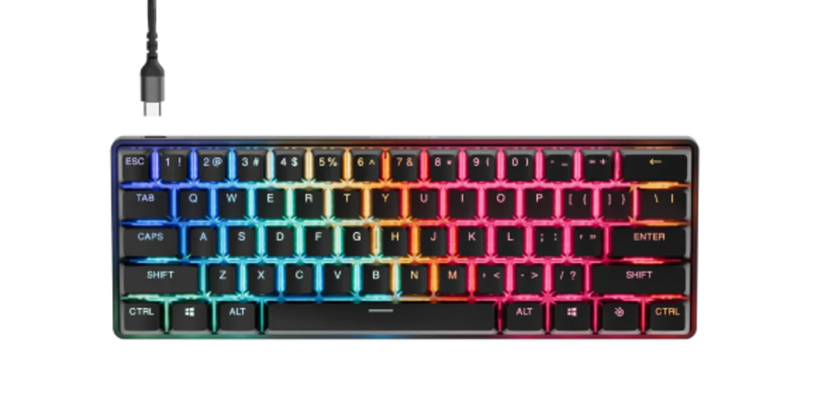 SteelSeries Apex Pro Mini Gen 3 OmniPoint 3.0 HyperMagnetic Switches.