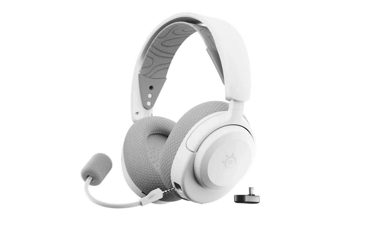 Steelseries arctis nova 3p wireless for playstation - white - audio | wireless headset