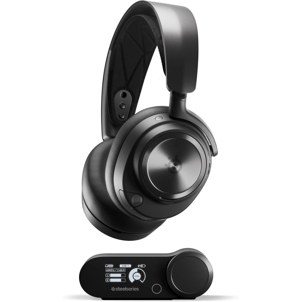 Steelseries arctis nova pro wireless - black - audio | wireless headset
