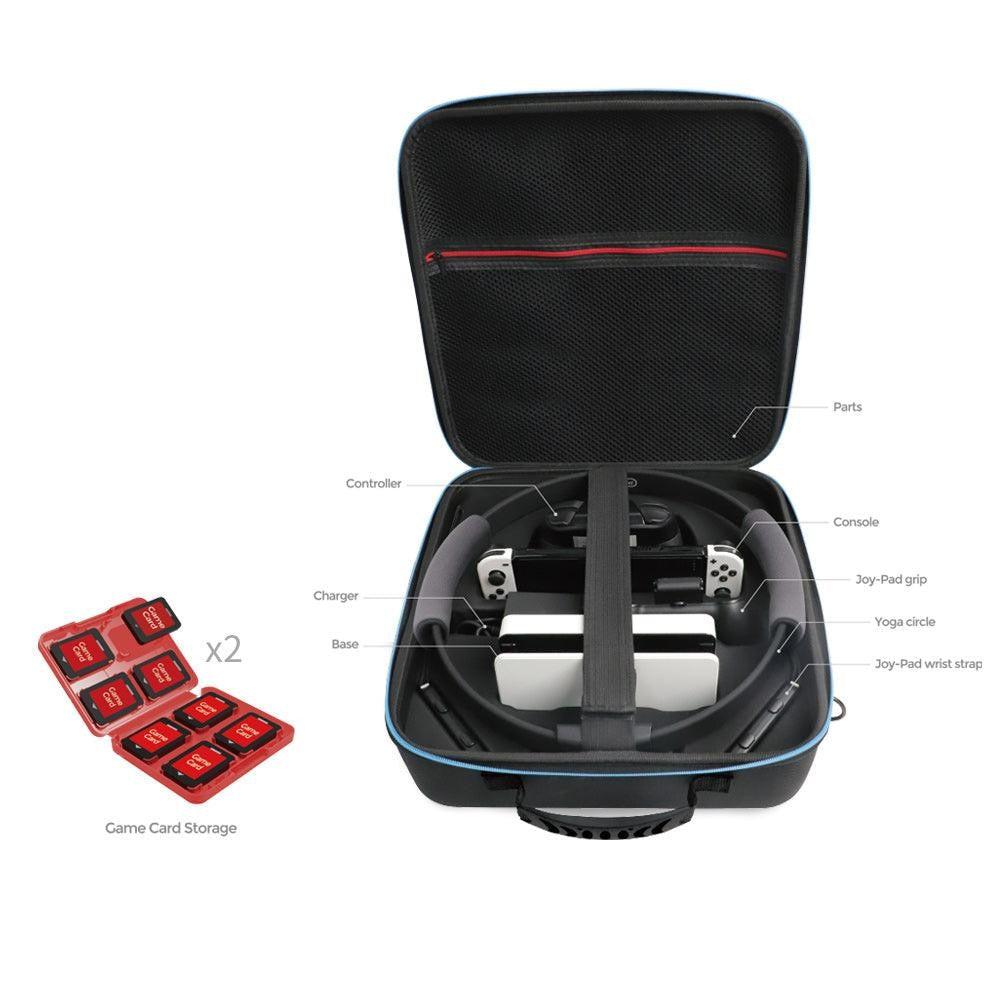 Storage case tns-2157 - durable and stylish storage solution - console | nintendo essentials