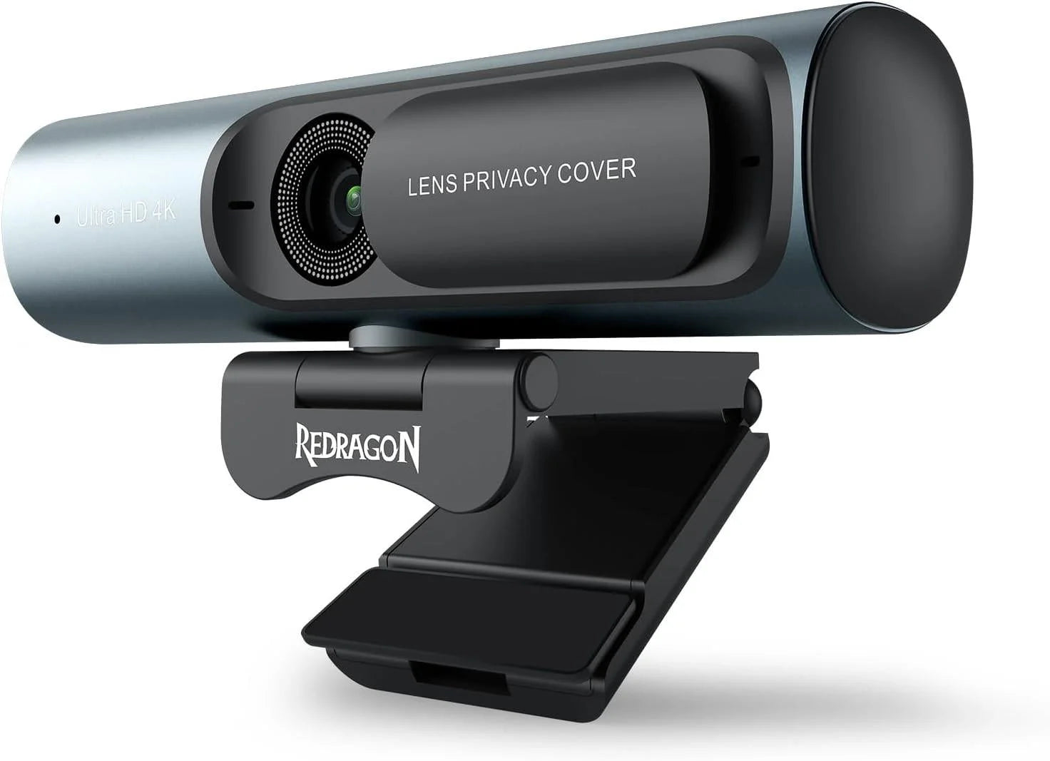 Redragon gw911 4k webcam for pc ultra hd with dual noise-cancelling mic - streaming