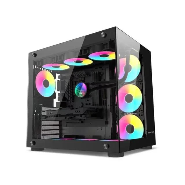 Case aoczhta with 7 fan argb