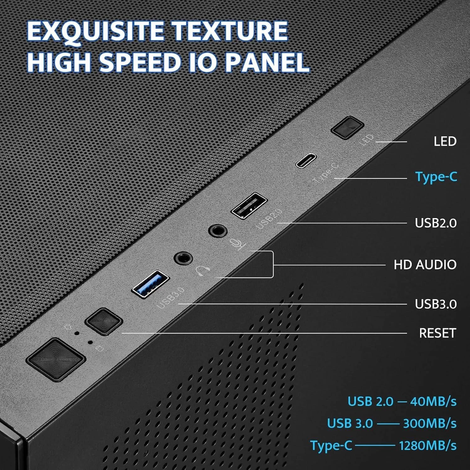 Darkflash ds900 atx mid-tower case with 6 fan argb for optimal cooling - case