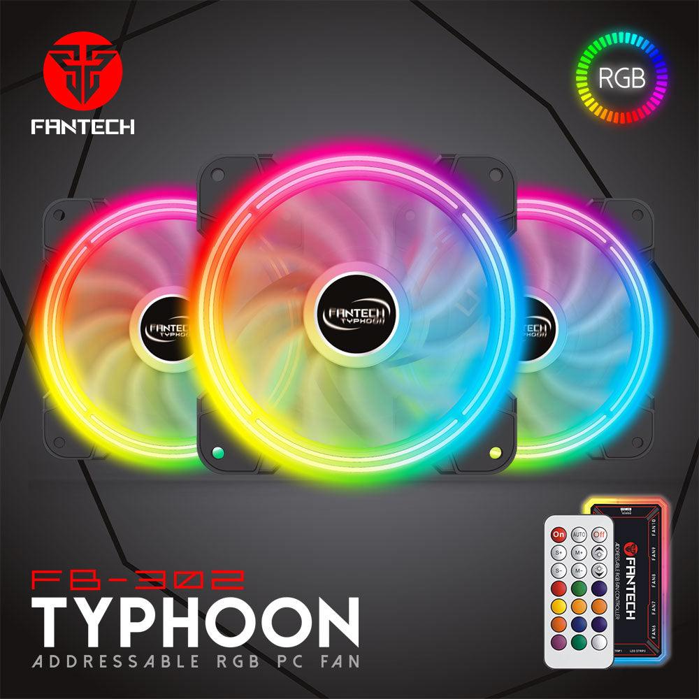 Typhoon Fb302 Addressable Rgb Pc Fan - Gameonjo
