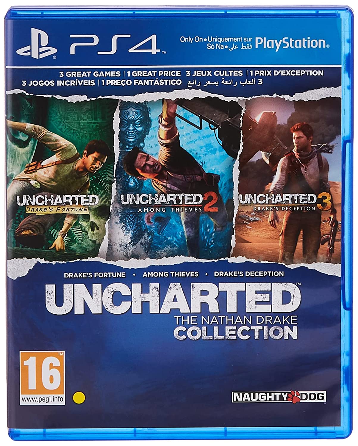 Uncharted™ the Nathan Drake Collection Ps4 - Gameonjo