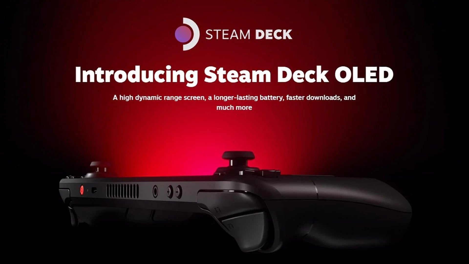 Valve steam deck oled 512gb handheld gaming console - steam deck