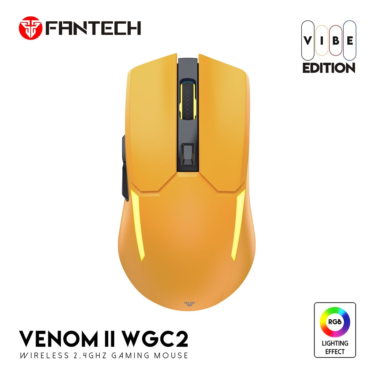 Venom Ii Wgc2 Wireless 2.4ghz Pro-gaming Mouse - Gameonjo