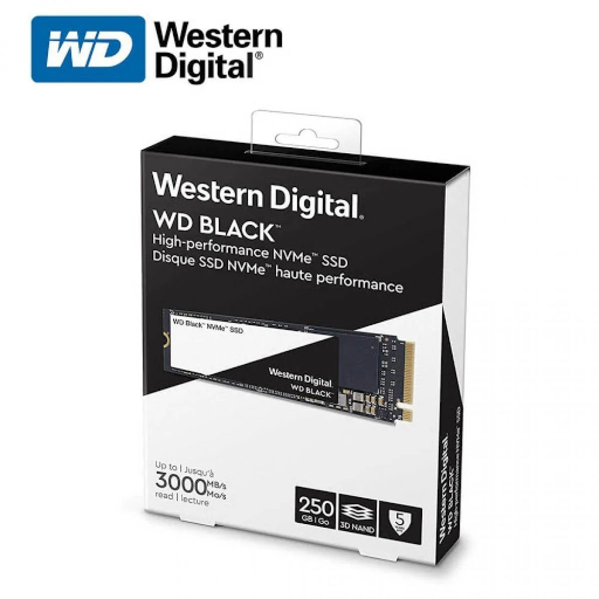 Wd black sn750 nvme m.2 2280 250gb - pc hardware