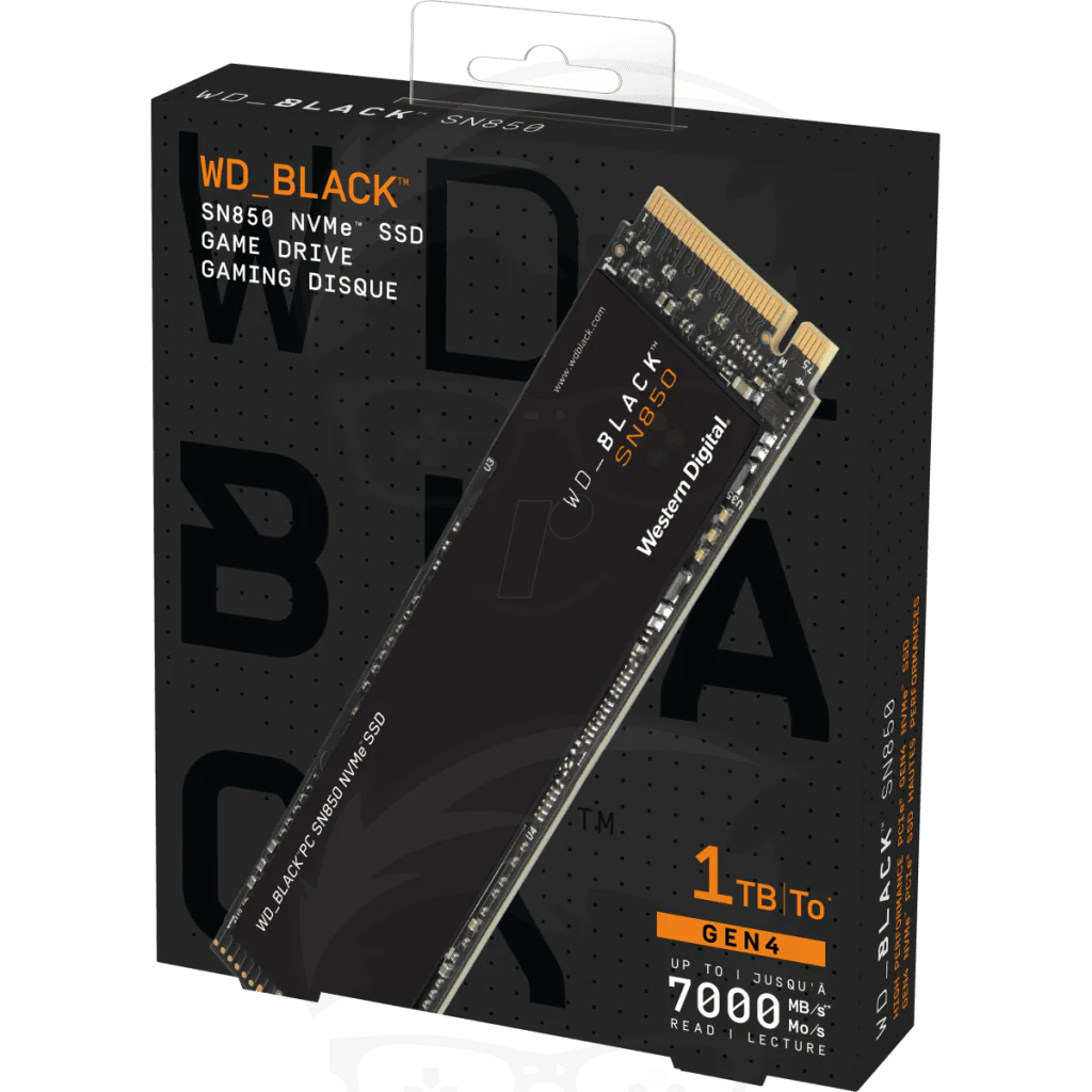 Wd Black Sn850 Nvme M.2 1tb Pci-express 4.0 X4 3d Nand Ssd W/ Heatsink /ps5 Compatible Default Title