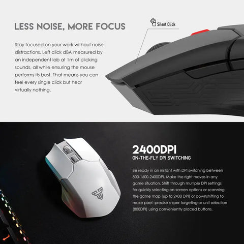 CRUISER WG11 WIRELESS 2.4GHZ PRO-GAMING MOUSE