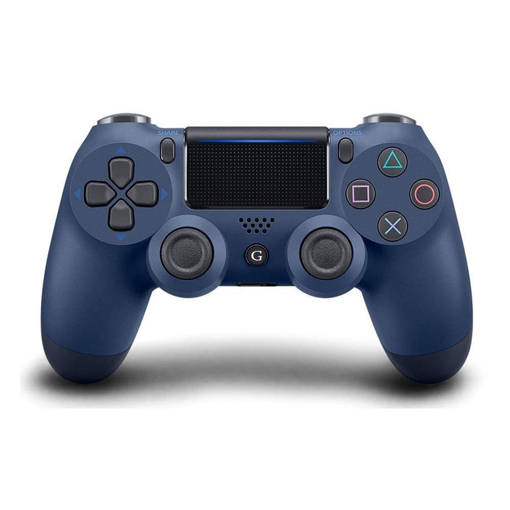 Wireless Bt Gamepad for Ps4 Controller Solid Midnight Blue - Gameonjo - Video Games and PC Gaming Store in Jordan