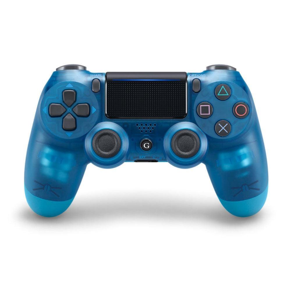 Wireless Bt Gamepad for Ps4 Controller Trans Blue - Gameonjo - Video Games and PC Gaming Store in Jordan