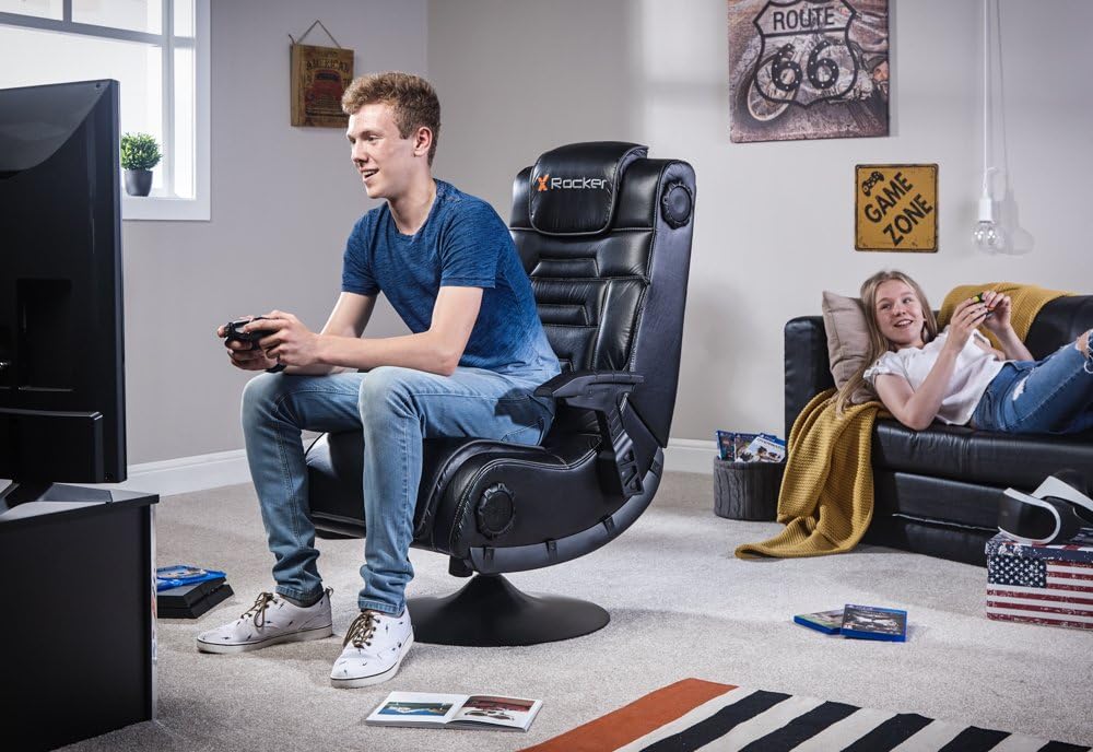 Rocker Chair Gaming Chair X Rocker Sentinel RGB Stereo Audio Gaming Chair With Vibrant LED Lighting, Rocker Chair Gaming Chair X Rocker Sentinel RGB Stereo Audio Gaming Chair With Vibrant LED Lighting,