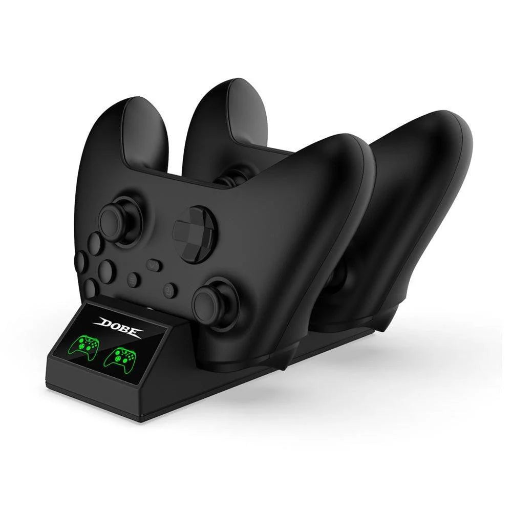 Dobe charging dock xbox series with 2 batteries for xbox one - tyx-1817x - console | xbox essentials