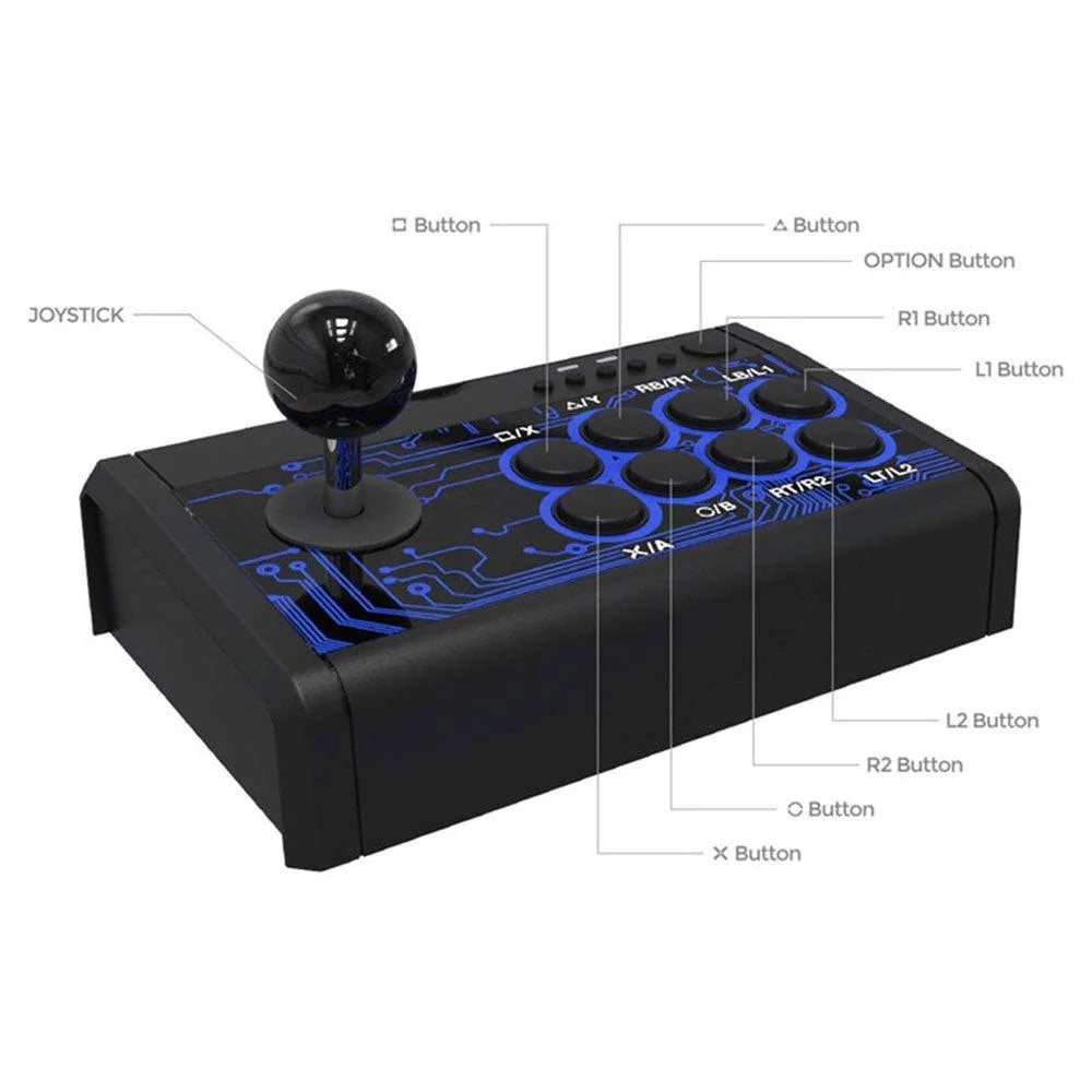 Dobe tp4-1886 retro arcade 7 in 1 – ultimate gaming experience