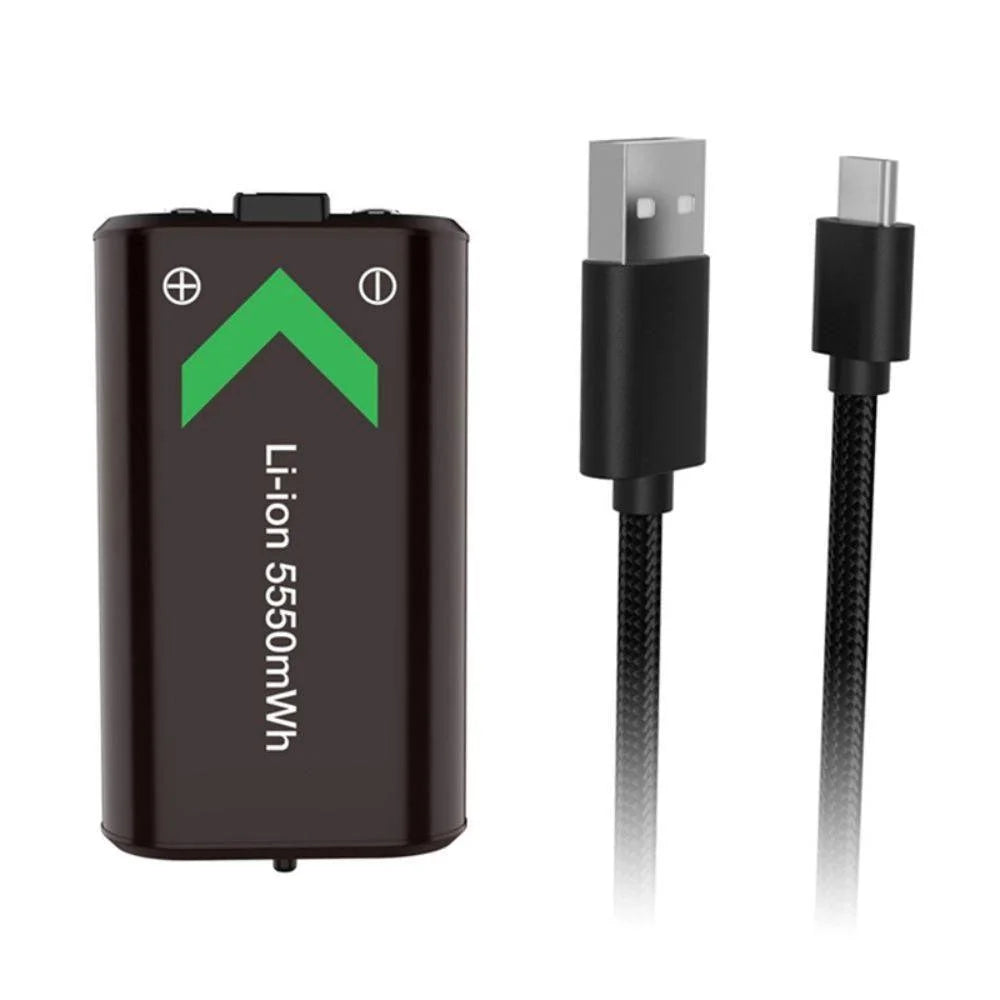 Dobe tyx-2611 rechargeable battery 1500mah with 3m micro charging cable - console | xbox essentials