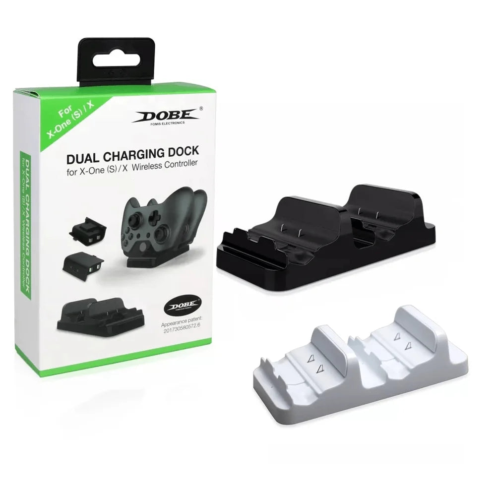 Dobe xboxone(s) controller dual charging dock tyx-532s - console | xbox essentials