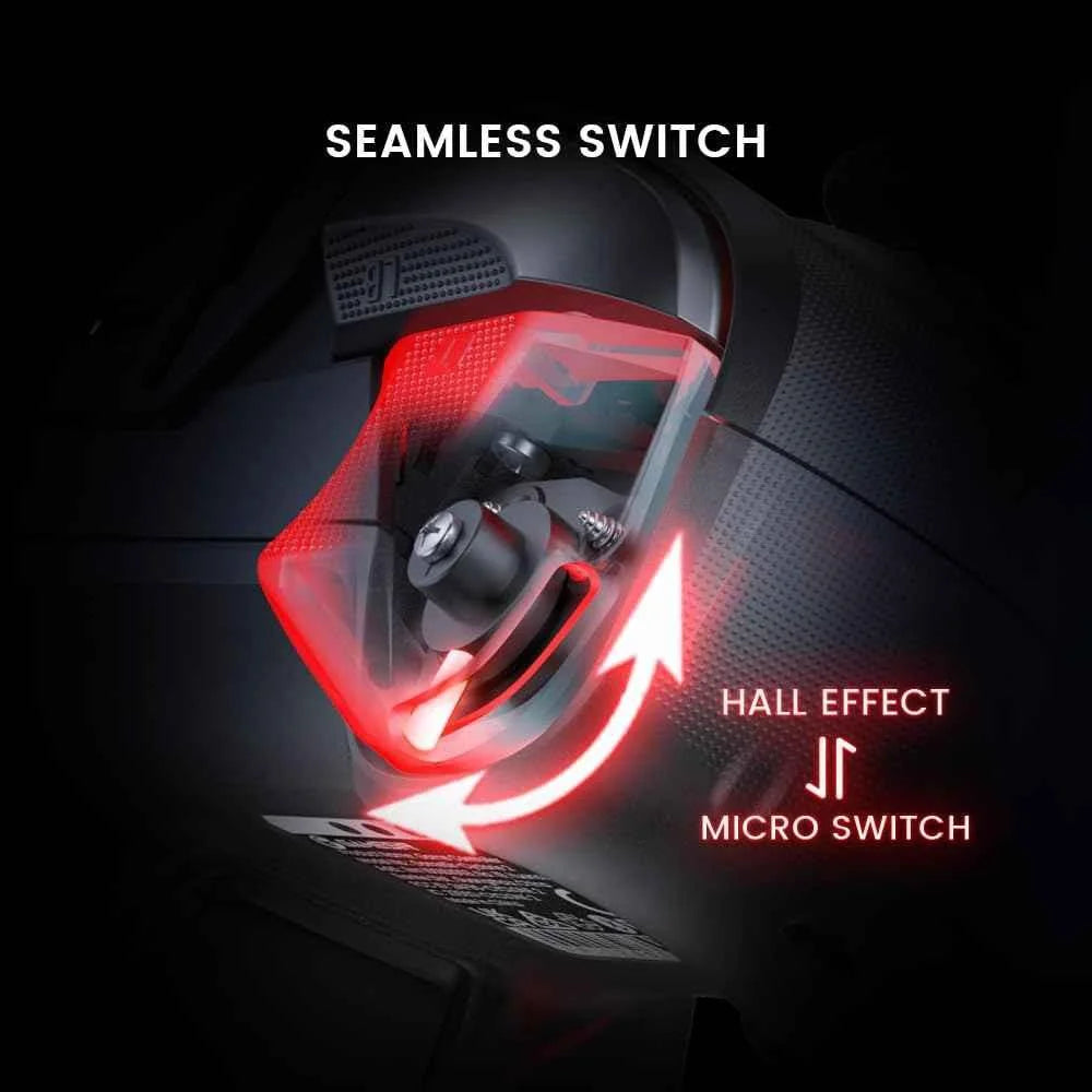Gamesir cyclone 2 controller - wireless gaming experience with 1000hz polling rate and tmr joysticks - console
