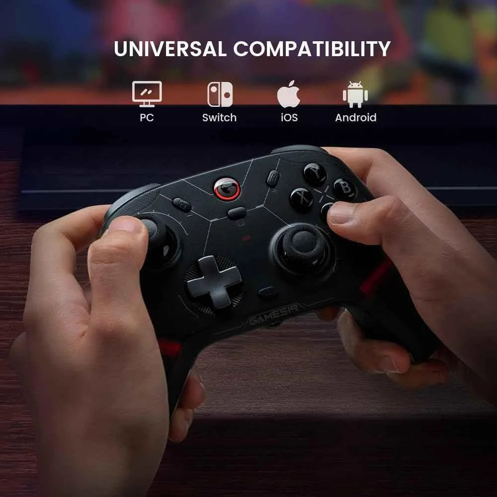 Gamesir cyclone 2 controller - wireless gaming experience with 1000hz polling rate and tmr joysticks - console