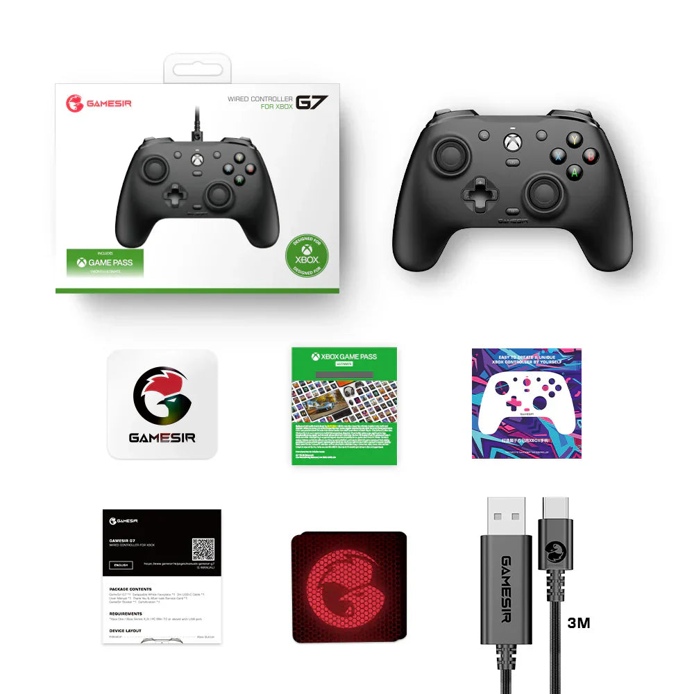 Gamesir g7 xbox controller - black edition - xbox headsets & accessories