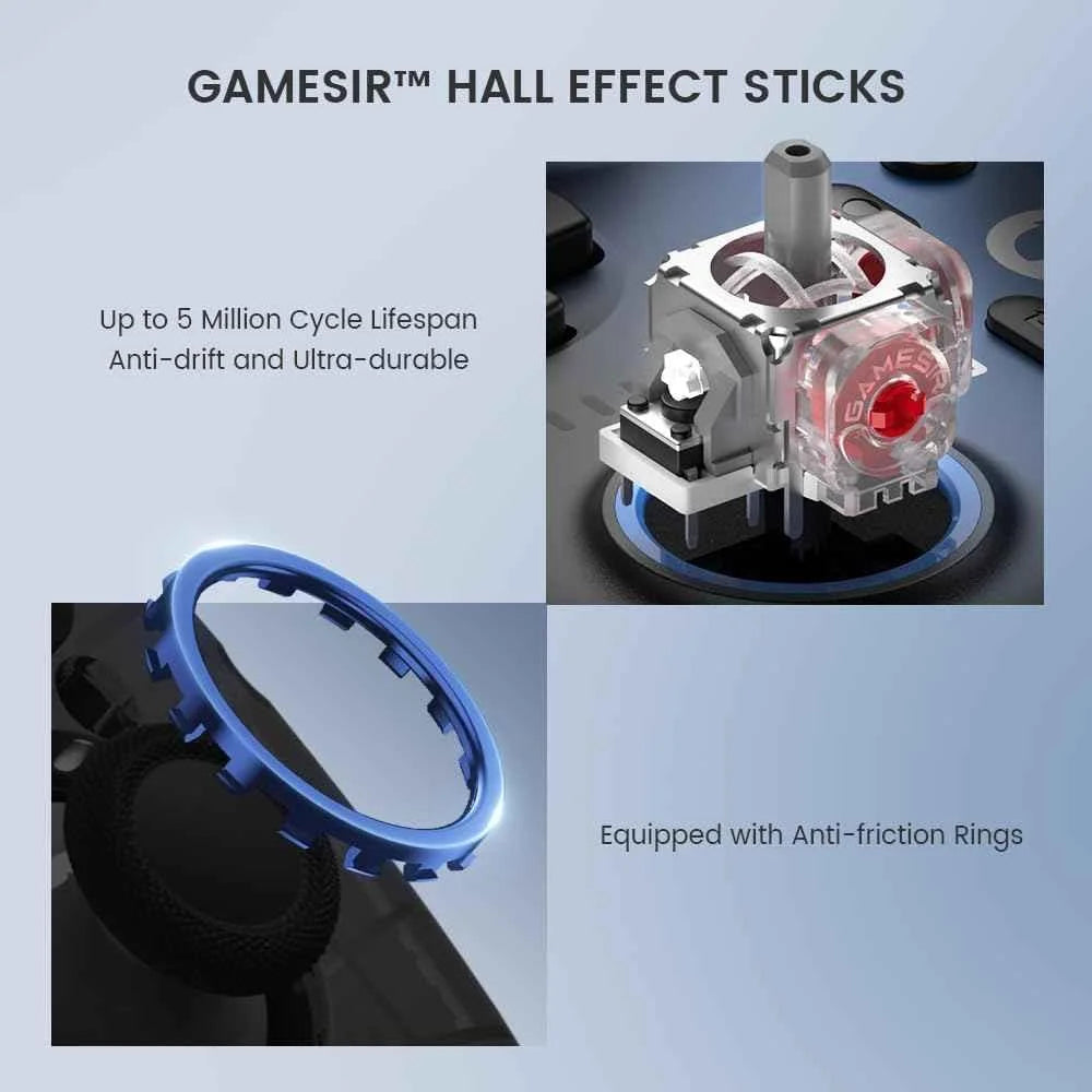 Gamesir super nova controller - high-performance wireless gaming controller for pc switch ios and android with 1000hz
