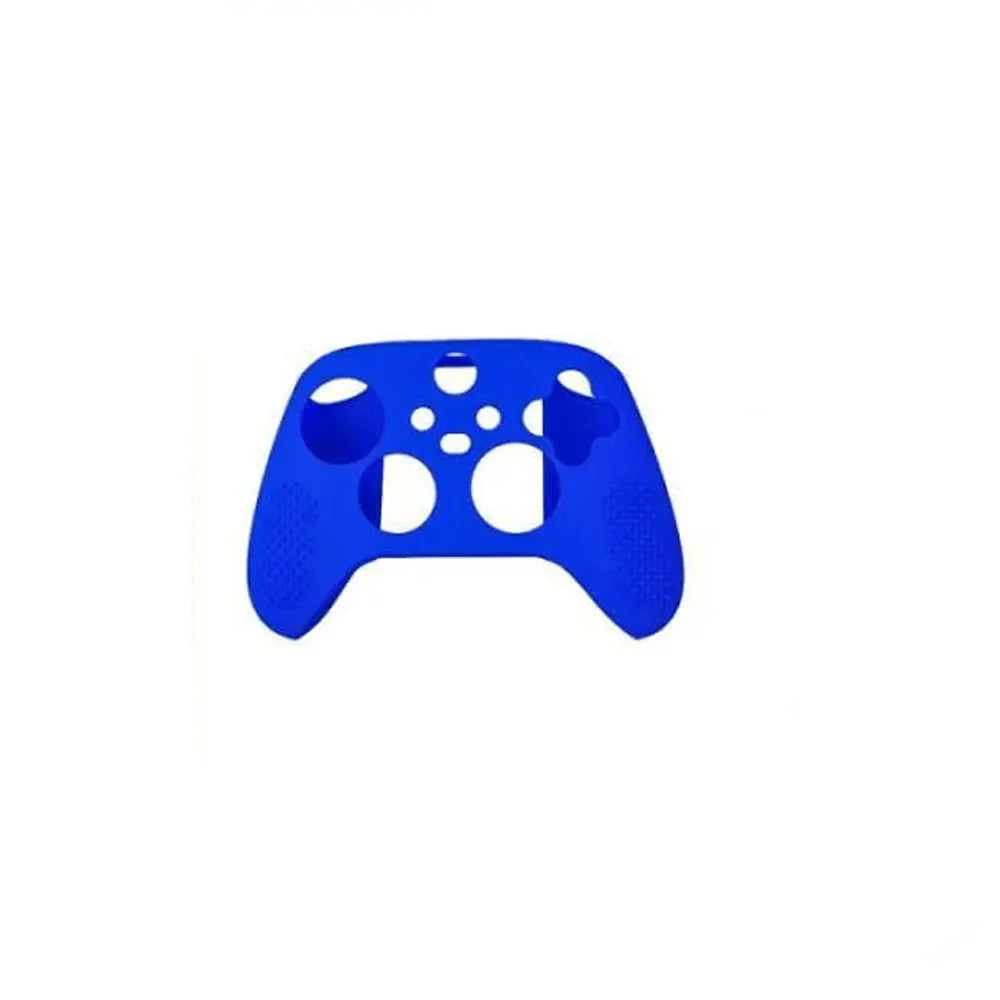 Lucky fox xbox series s / x controller silicon stick case glove lf0517 - blue - console | xbox essentials