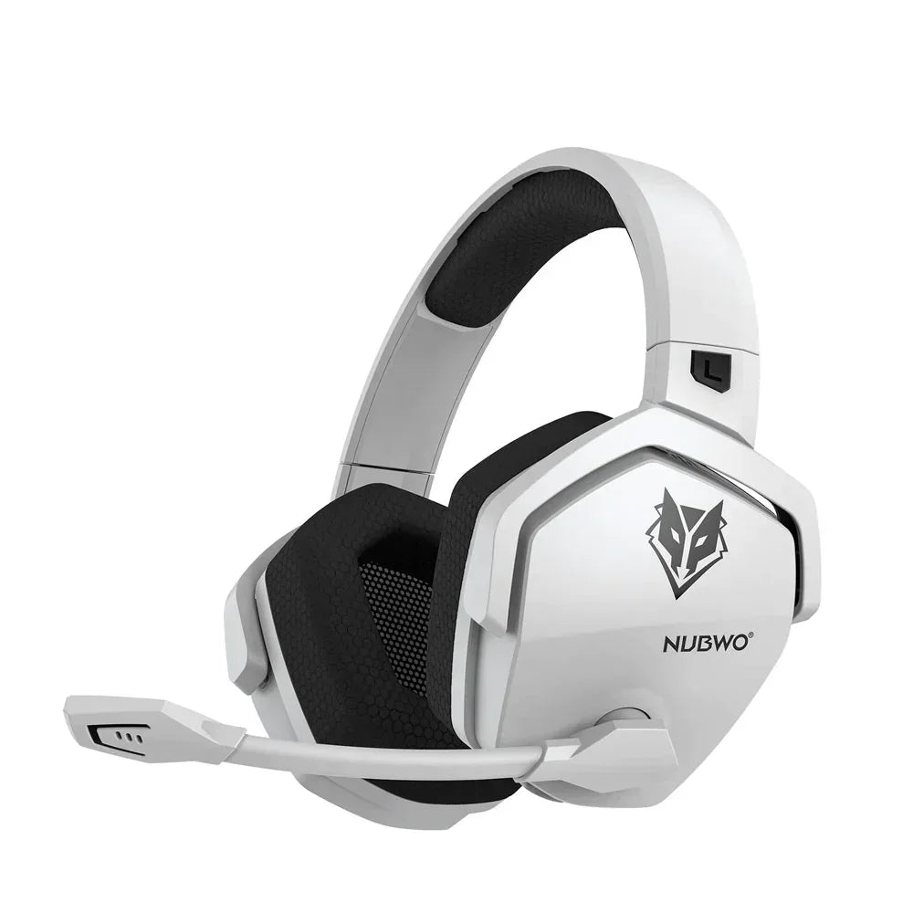 Nubwo g06 wireless gaming headset - white - playstation headsets & accessories