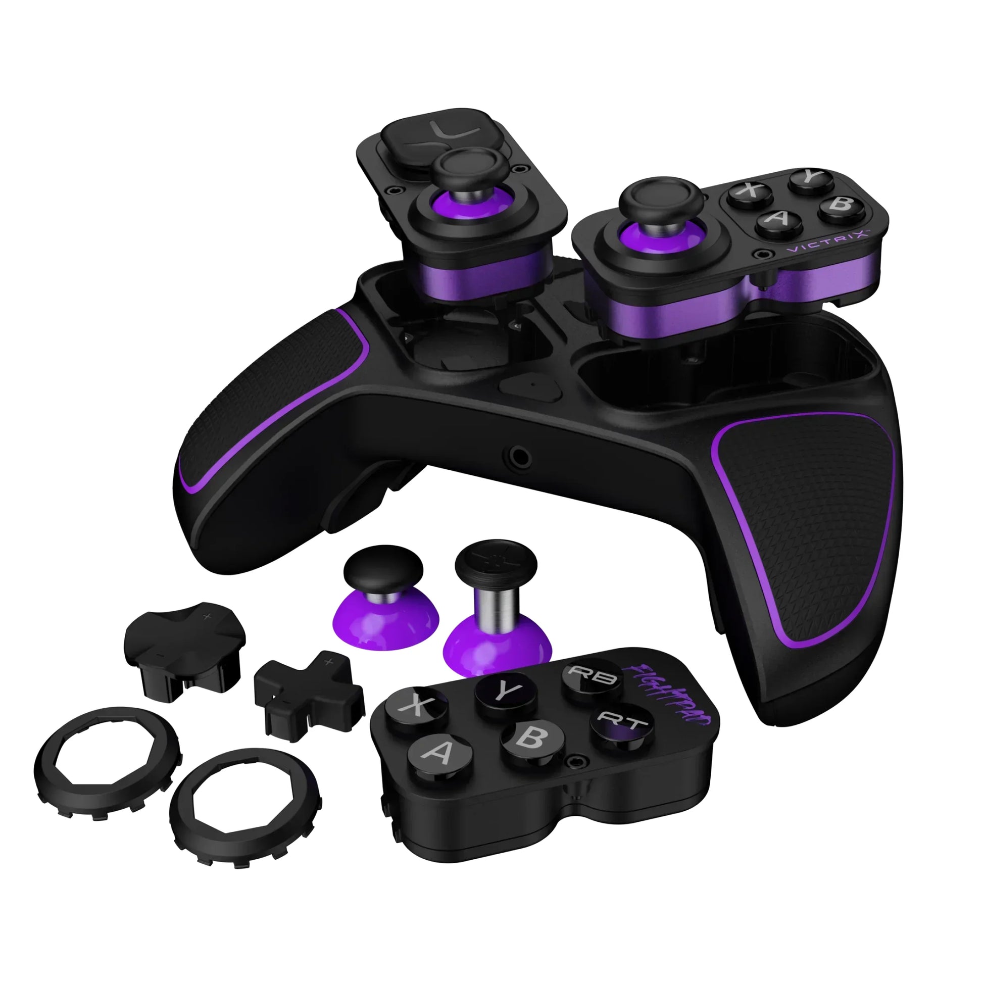 Pdp xbox series x|s & pc victrix pro bfg wireless controller black - xbox controllers