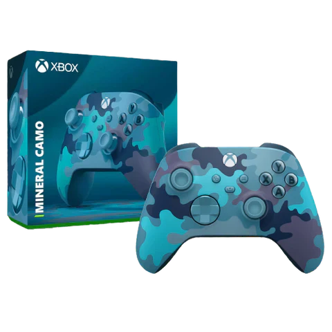 Xbox series mineral camo special edition controller - xbox controllers