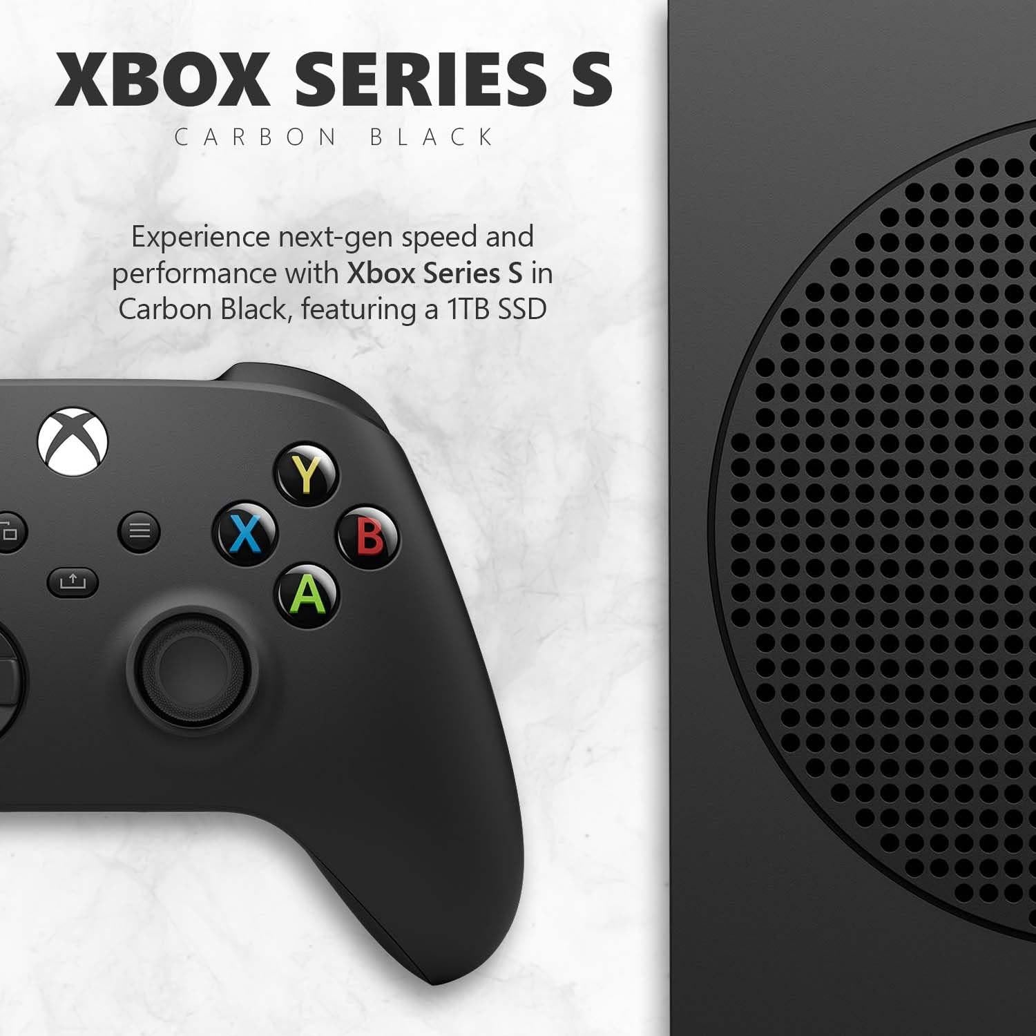 Xbox series s - 1tb (black) - xbox consoles