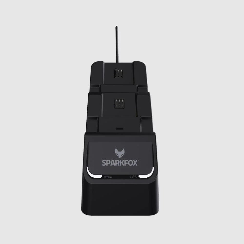 Spark fox dual charging station for xbox series x/ xbox series s - console | xbox essentials
