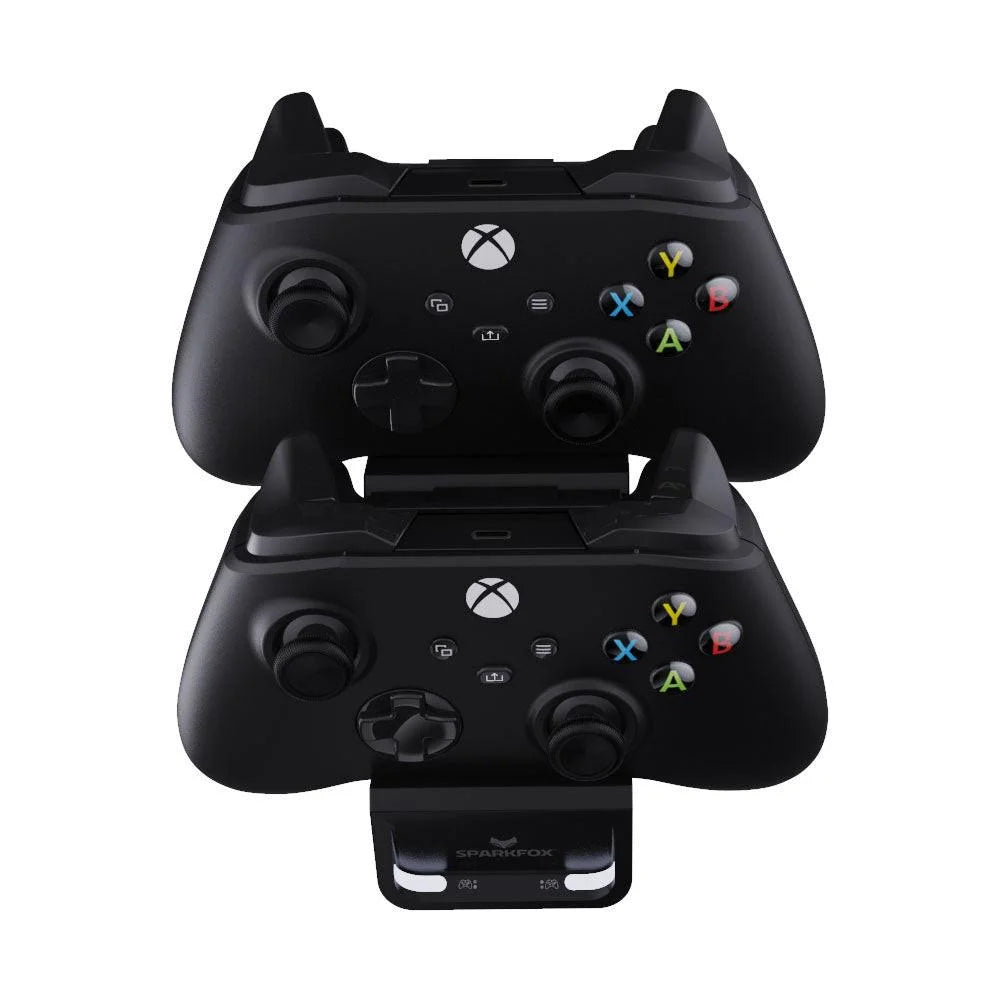 Sparkfox dual charger - ultimate charging station for your devices - xbox