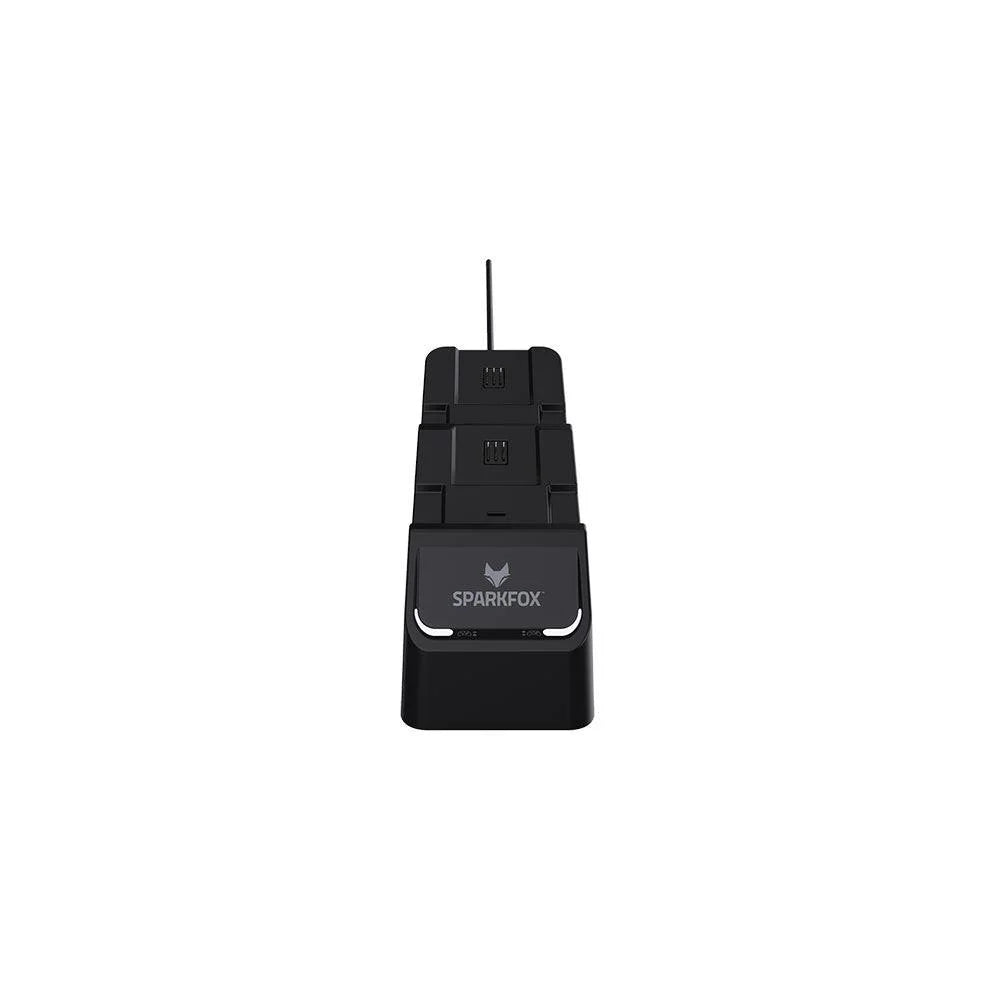 Sparkfox dual charger - ultimate charging station for your devices - xbox
