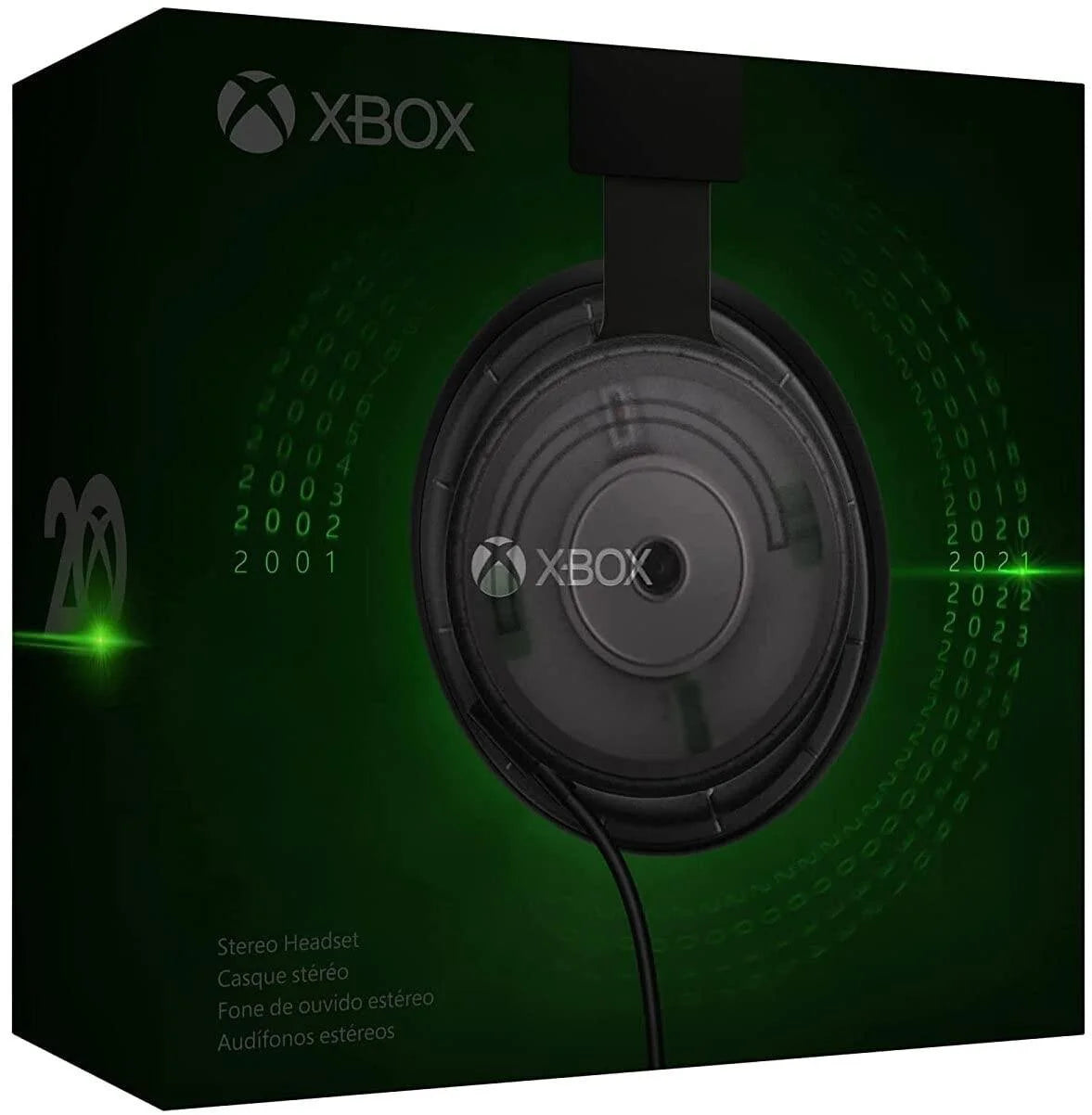 Xbox stereo headset – 20th anniversary special edition - xbox headsets & accessories