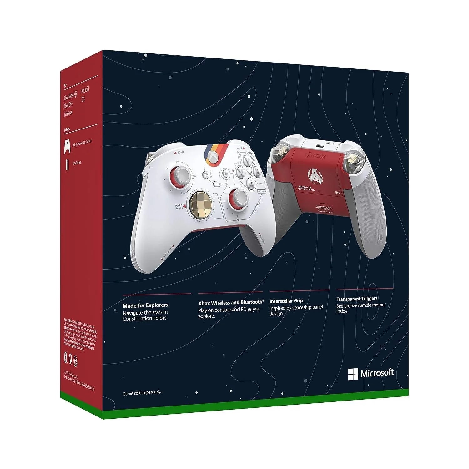 Xbox wireless controller – starfield limited edition - xbox controllers